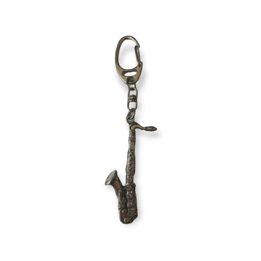Picture of PEWTER KEYRING SAXOPHONE